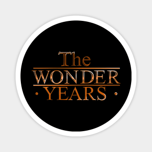 The Wonder Years / Retro Style 80s Design Magnet